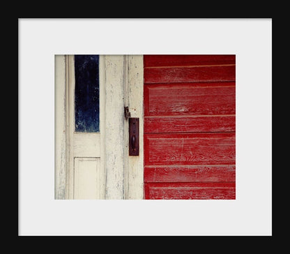 The Red Farm Door | Burnt Corn Alabama Photography
