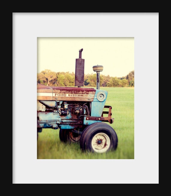 Vintage Tractor | Farmhouse Nursery Art Print