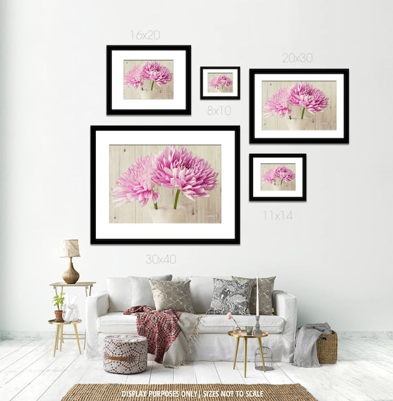 Kiss Me Pink | Flower Photography Print