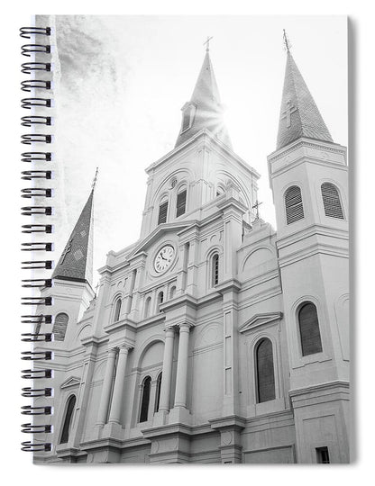 St Louis Cathedral New Orleans - Spiral Notebook