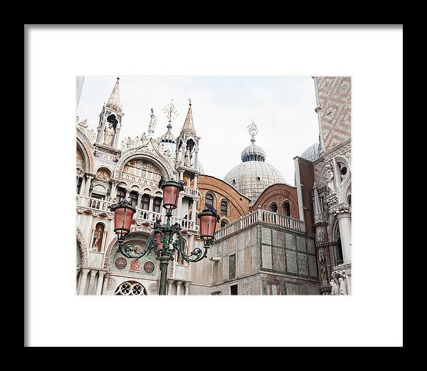 St Marks Basilica - Venice Italy - Framed Print