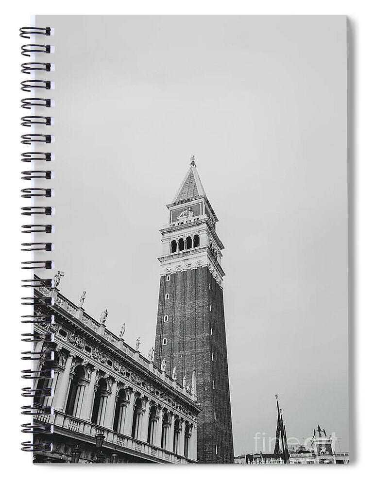 St Mark's Campanile - Venice Italy - Spiral Notebook