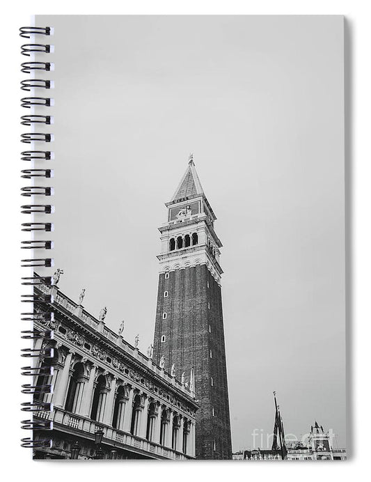 St Mark's Campanile - Venice Italy - Spiral Notebook