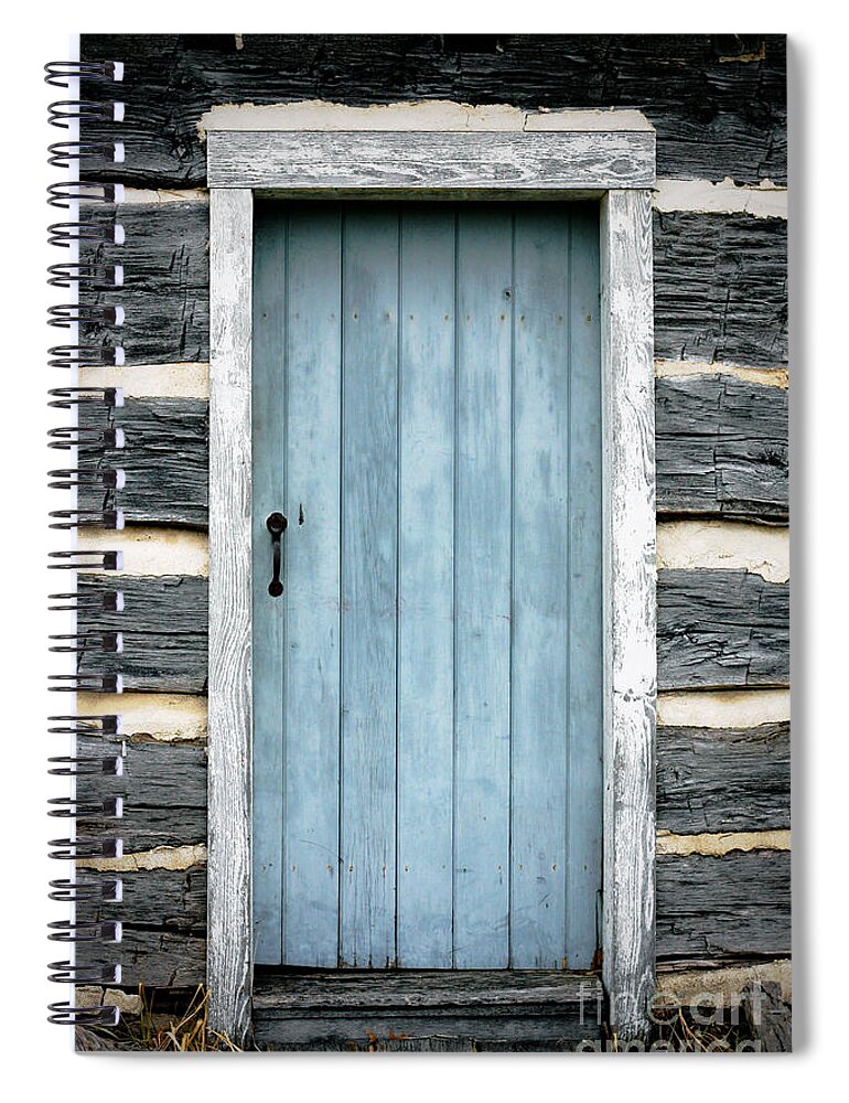 The Blue Door - Spiral Notebook
