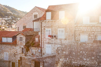 Sunlit Rooftops | Dubrovnik, Croatia Photography