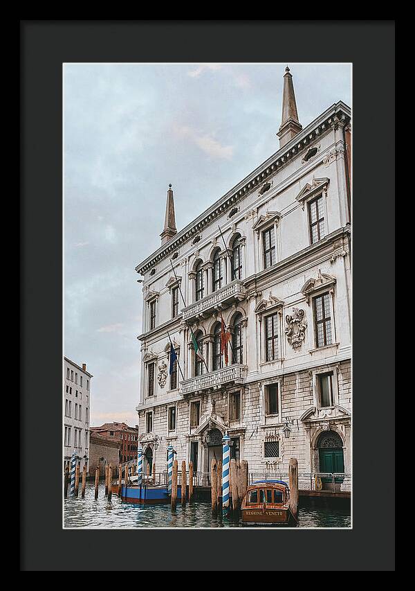 Venetian Canal Architecture - Framed Print