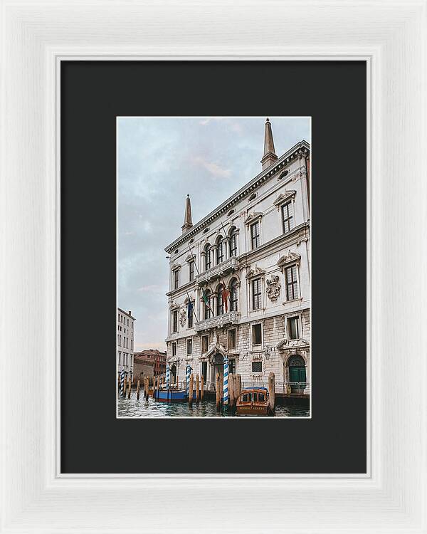 Venetian Canal Architecture - Framed Print