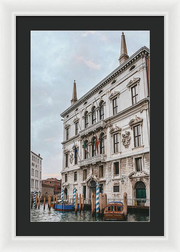 Venetian Canal Architecture - Framed Print