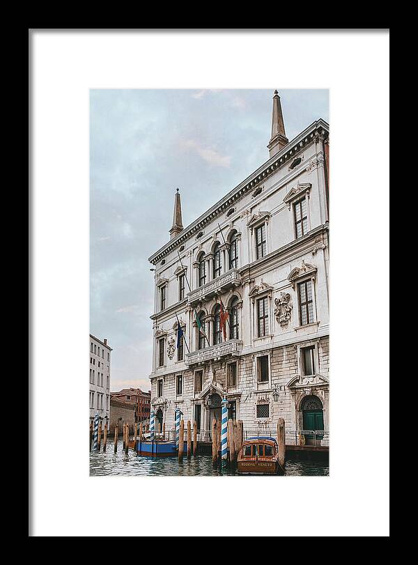 Venetian Canal Architecture - Framed Print