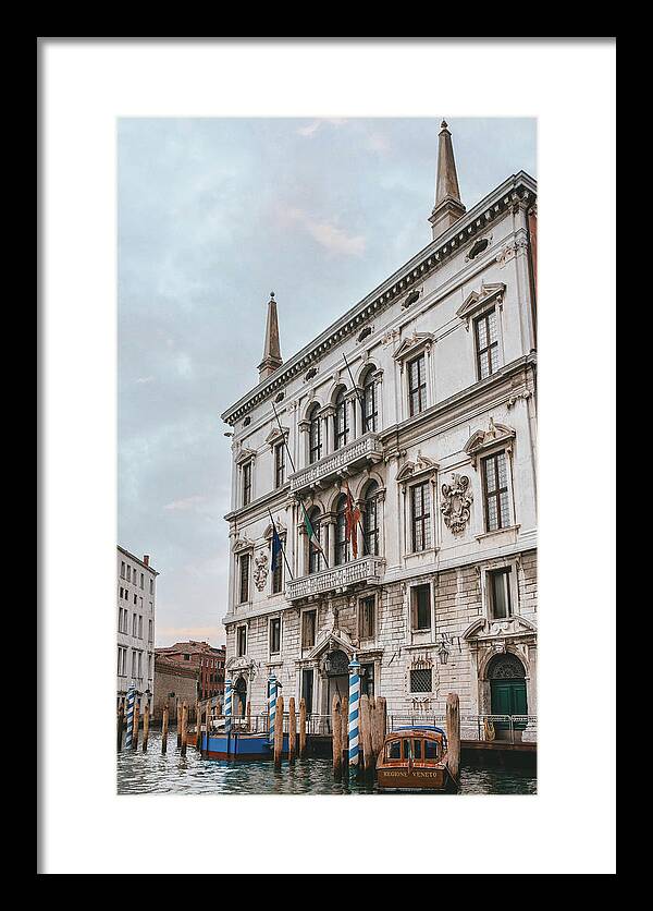 Venetian Canal Architecture - Framed Print