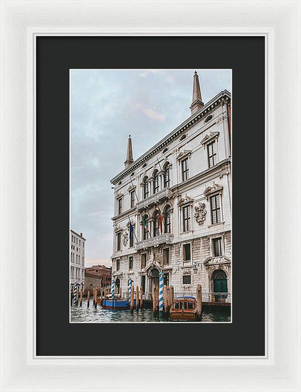 Venetian Canal Architecture - Framed Print