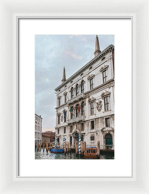 Venetian Canal Architecture - Framed Print