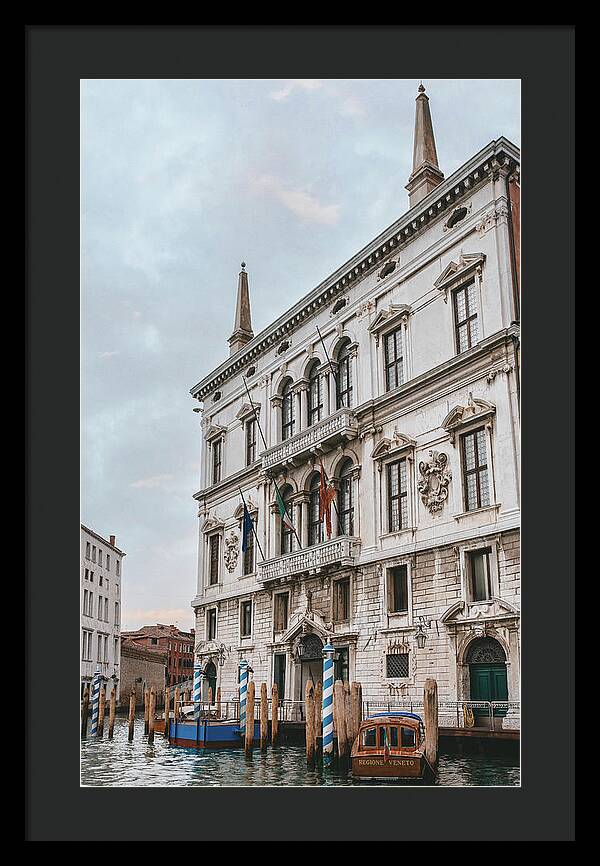 Venetian Canal Architecture - Framed Print