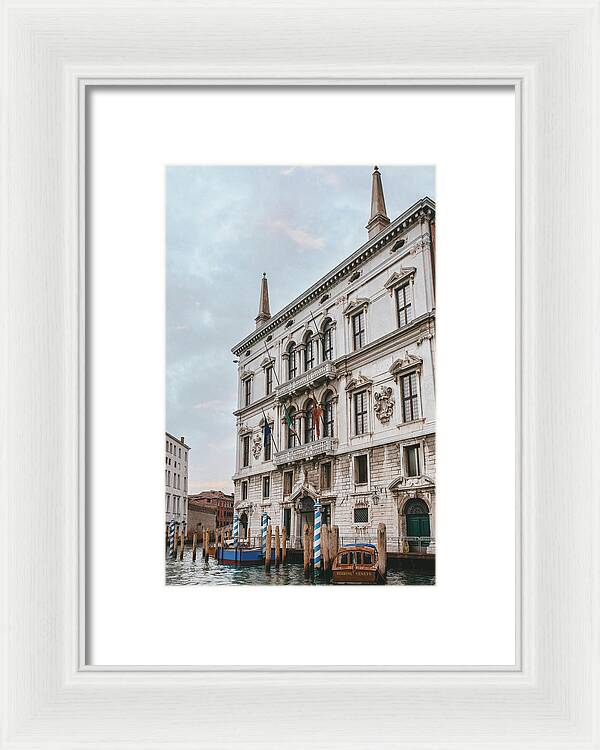 Venetian Canal Architecture - Framed Print