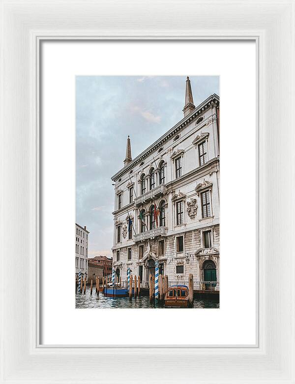 Venetian Canal Architecture - Framed Print