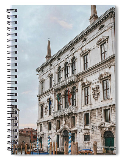 Venetian Canal Architecture - Spiral Notebook