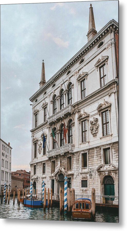 Venetian Canal Architecture - Metal Print