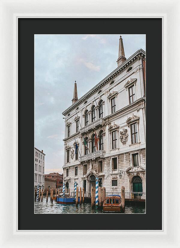 Venetian Canal Architecture - Framed Print