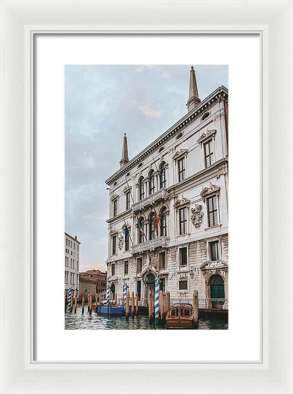 Venetian Canal Architecture - Framed Print