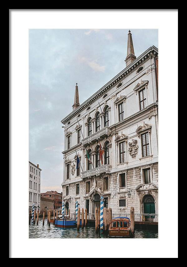 Venetian Canal Architecture - Framed Print