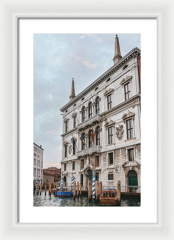 Venetian Canal Architecture - Framed Print