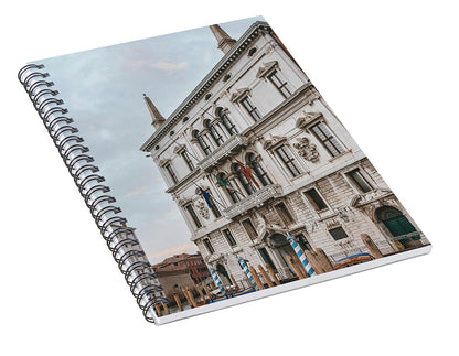 Venetian Canal Architecture - Spiral Notebook