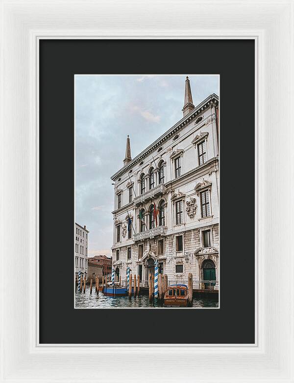 Venetian Canal Architecture - Framed Print