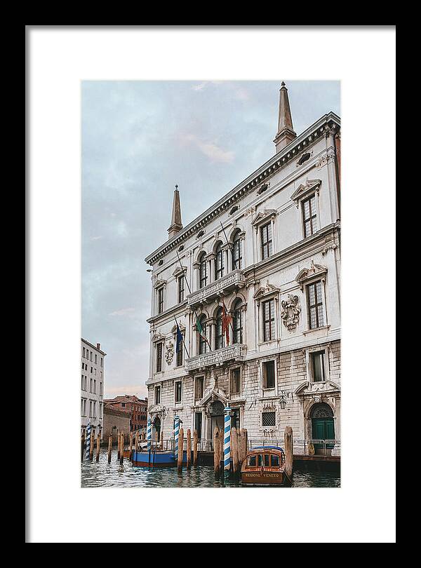 Venetian Canal Architecture - Framed Print