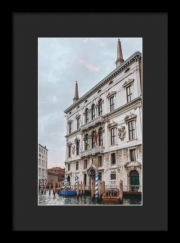 Venetian Canal Architecture - Framed Print