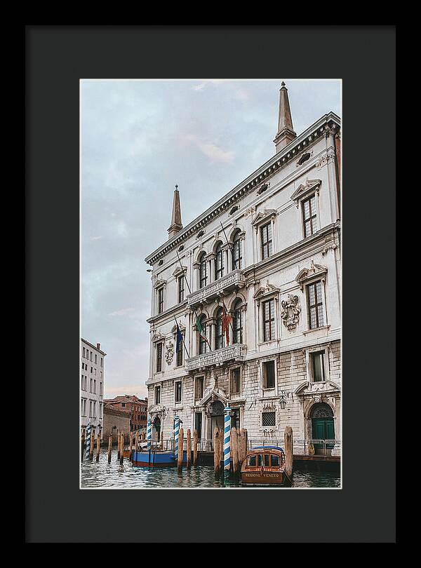 Venetian Canal Architecture - Framed Print