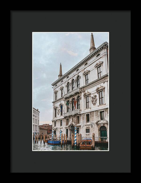 Venetian Canal Architecture - Framed Print