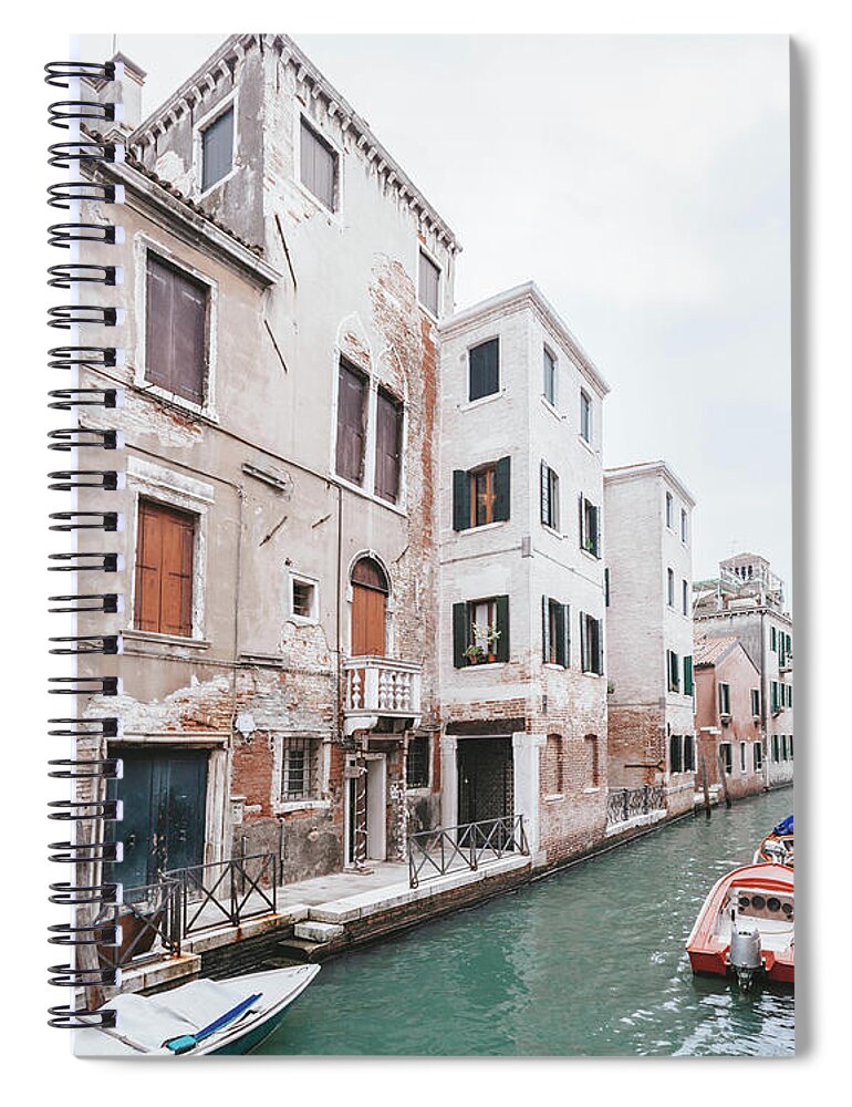 Venice Italy Canal I - Spiral Notebook