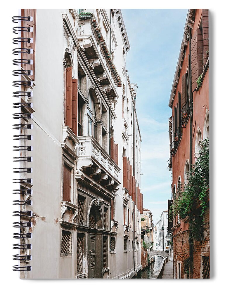 Venice Italy Canal II - Spiral Notebook