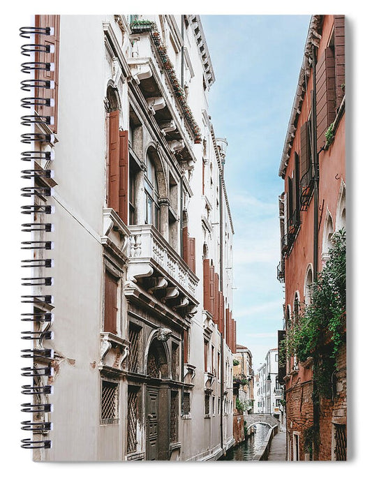 Venice Italy Canal II - Spiral Notebook