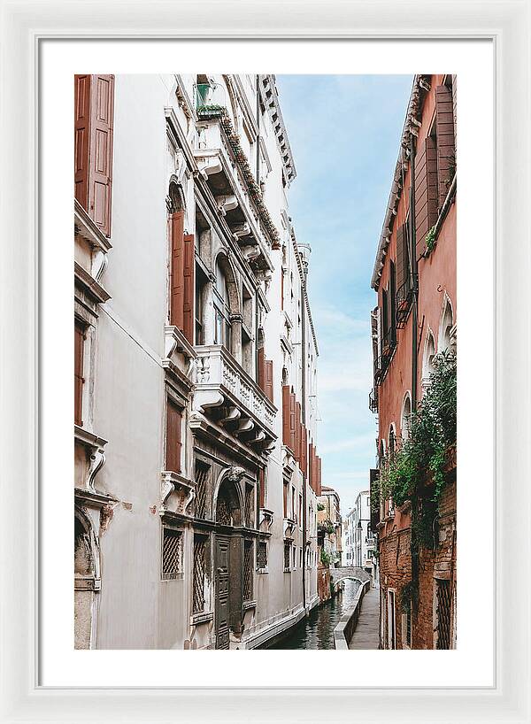 Venice Italy Canal II - Framed Print