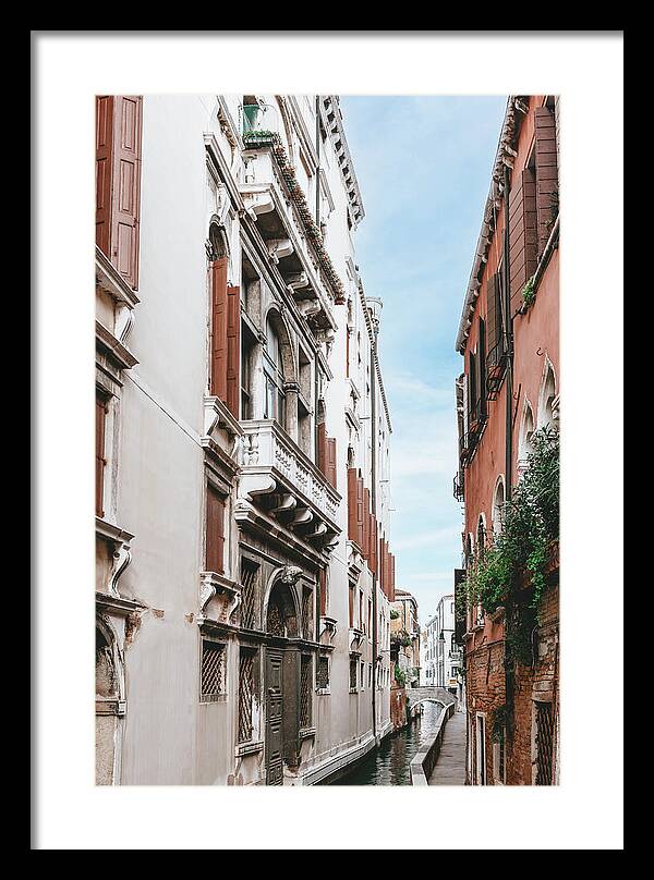 Venice Italy Canal II - Framed Print