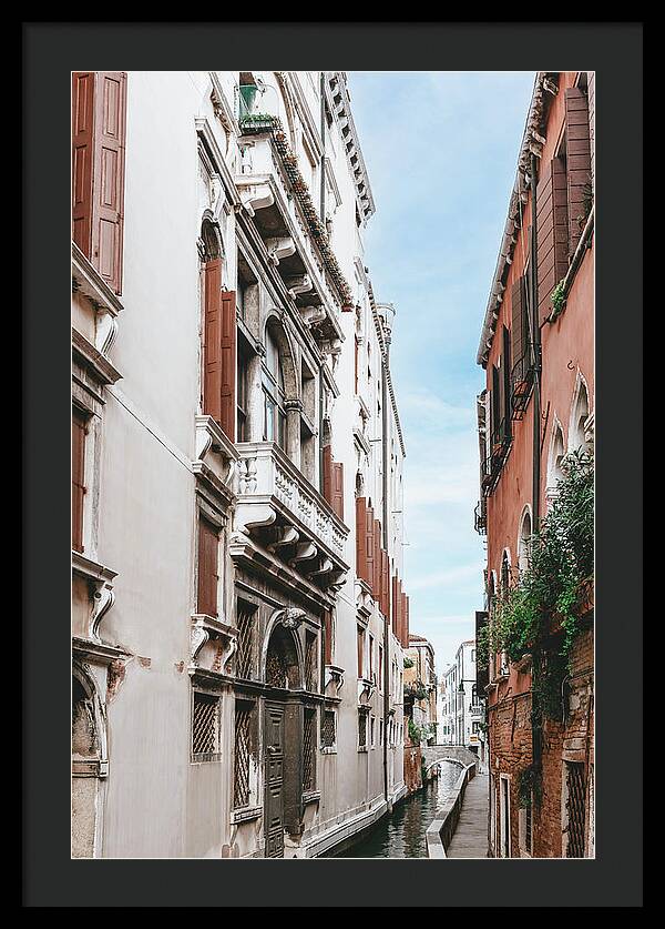 Venice Italy Canal II - Framed Print