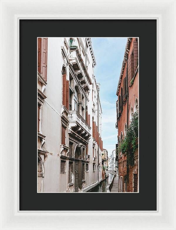 Venice Italy Canal II - Framed Print