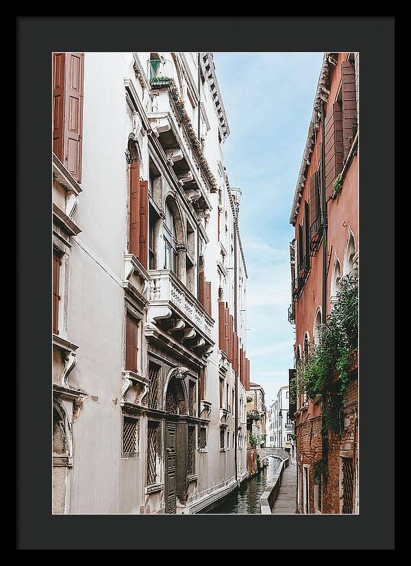 Venice Italy Canal II - Framed Print