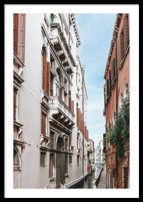 Venice Italy Canal II - Framed Print