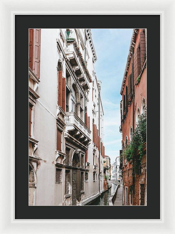 Venice Italy Canal II - Framed Print