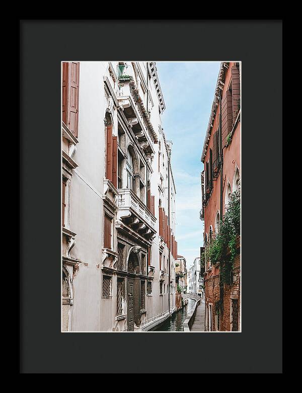 Venice Italy Canal II - Framed Print