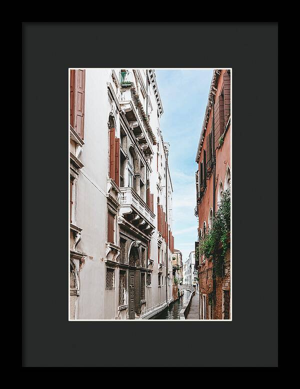 Venice Italy Canal II - Framed Print