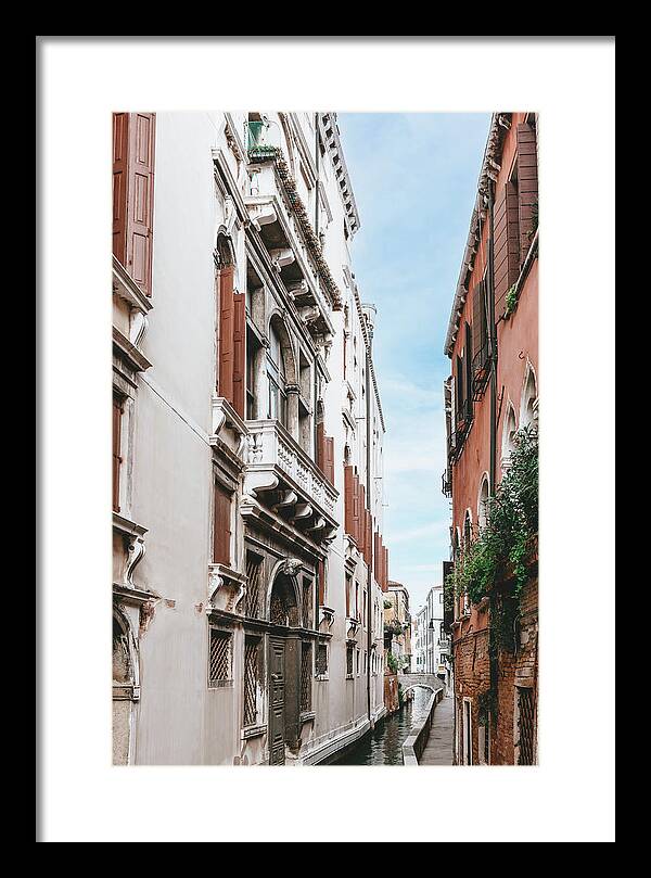 Venice Italy Canal II - Framed Print