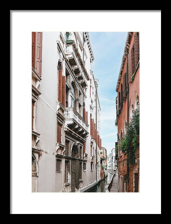 Venice Italy Canal II - Framed Print