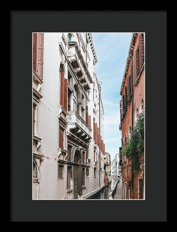 Venice Italy Canal II - Framed Print