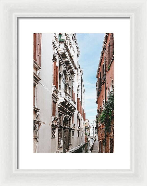 Venice Italy Canal II - Framed Print