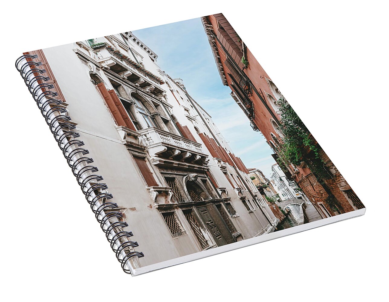 Venice Italy Canal II - Spiral Notebook