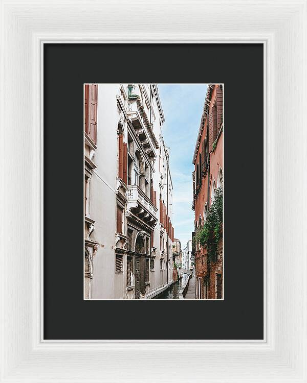 Venice Italy Canal II - Framed Print