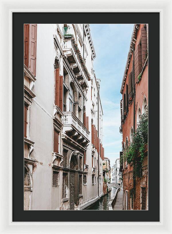 Venice Italy Canal II - Framed Print